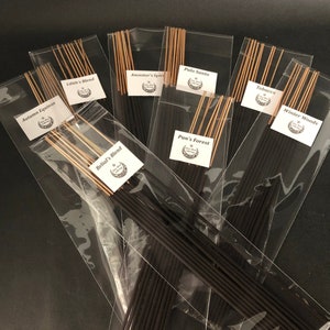 Incense Sticks, 11 Hand-dipped image 1