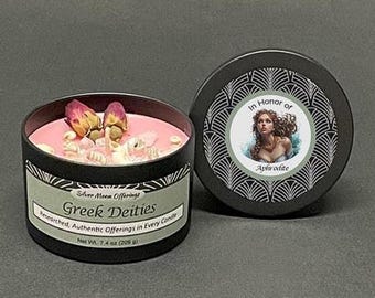 Aphrodite Greek Goddess ritual offering candle