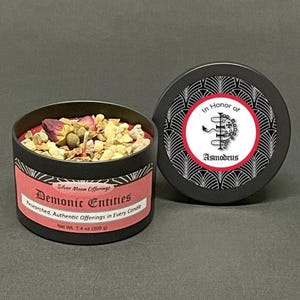 Asmodeus Asmoday Demonic Offering Candle for Ritual Altar - Goetia Witchcraft Pagan Lust Spell