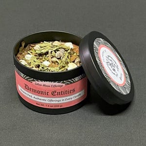 Seere Demonic Offering Candle for Goetia Rituals, Witchcraft Altar & Pagan Ceremonies