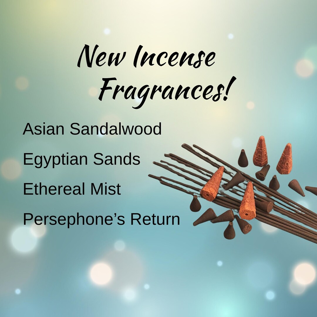 Spring Incense for Energy, Meditation and Relaxation | Stick | Cone ...