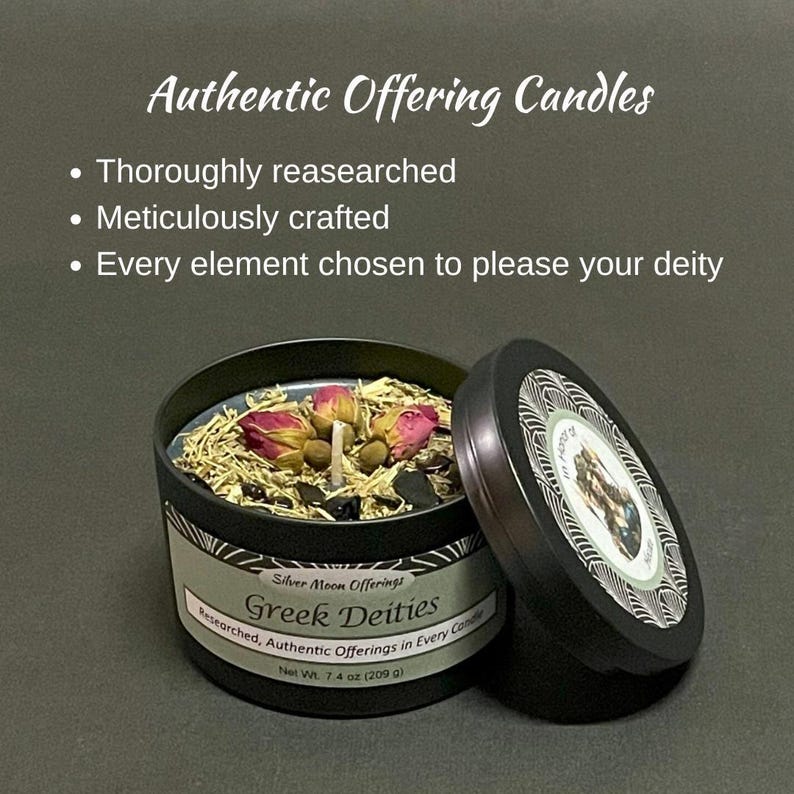 Hecate, Hekate pagan goddess ritual offering candle image 4