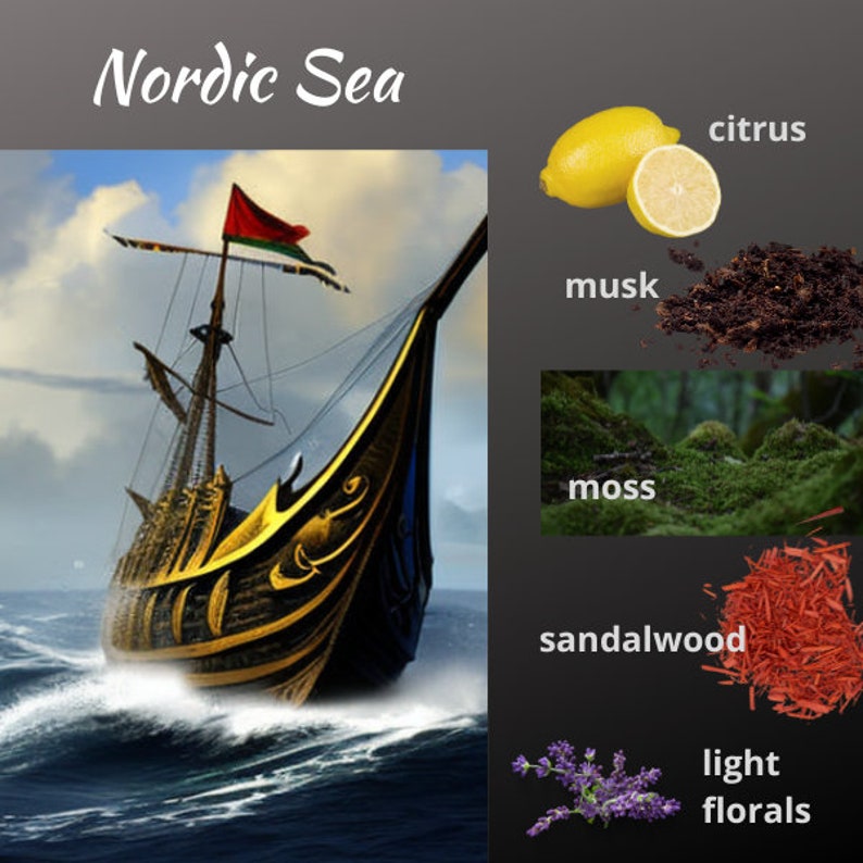 Incense Sticks, 11 Hand-dipped Nordic Sea