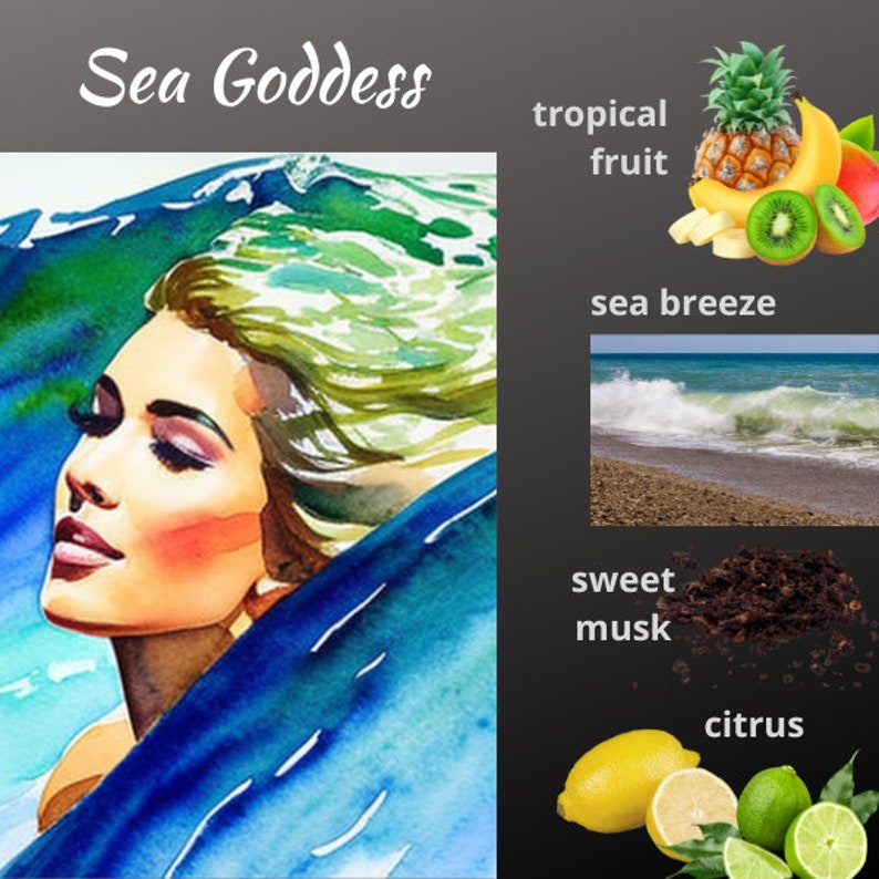 Incense Sticks, 11 Hand-dipped Sea Goddess