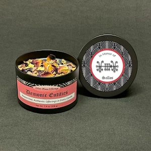 Sallos demonic offering candle