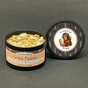 Brigid Celtic goddess ritual offering candle