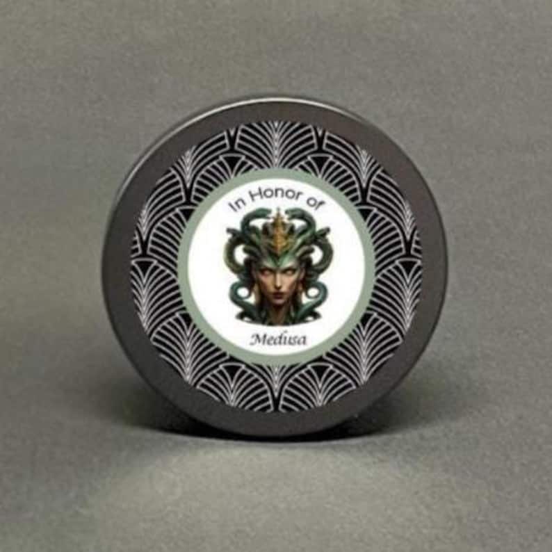 Medusa Greek Goddess Offering Candle image 2