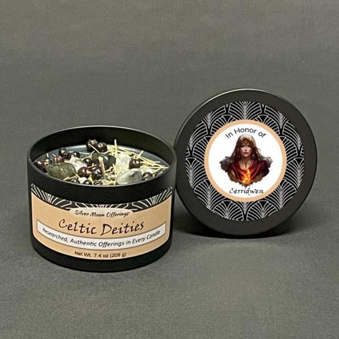 Cerridwen Celtic Goddess Ritual Offering Candle - Etsy