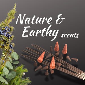 Nature and Earthy scented incense | stick | cone | backflow