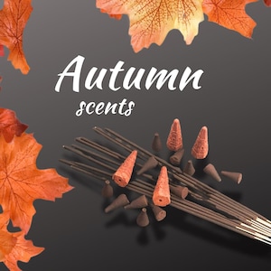 Autumn scented incense | stick | cone | backflow