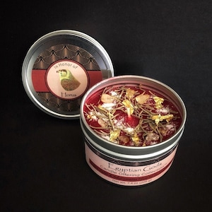 Horus Egyptian god ritual offering candle