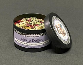 Thor Norse God offering candle