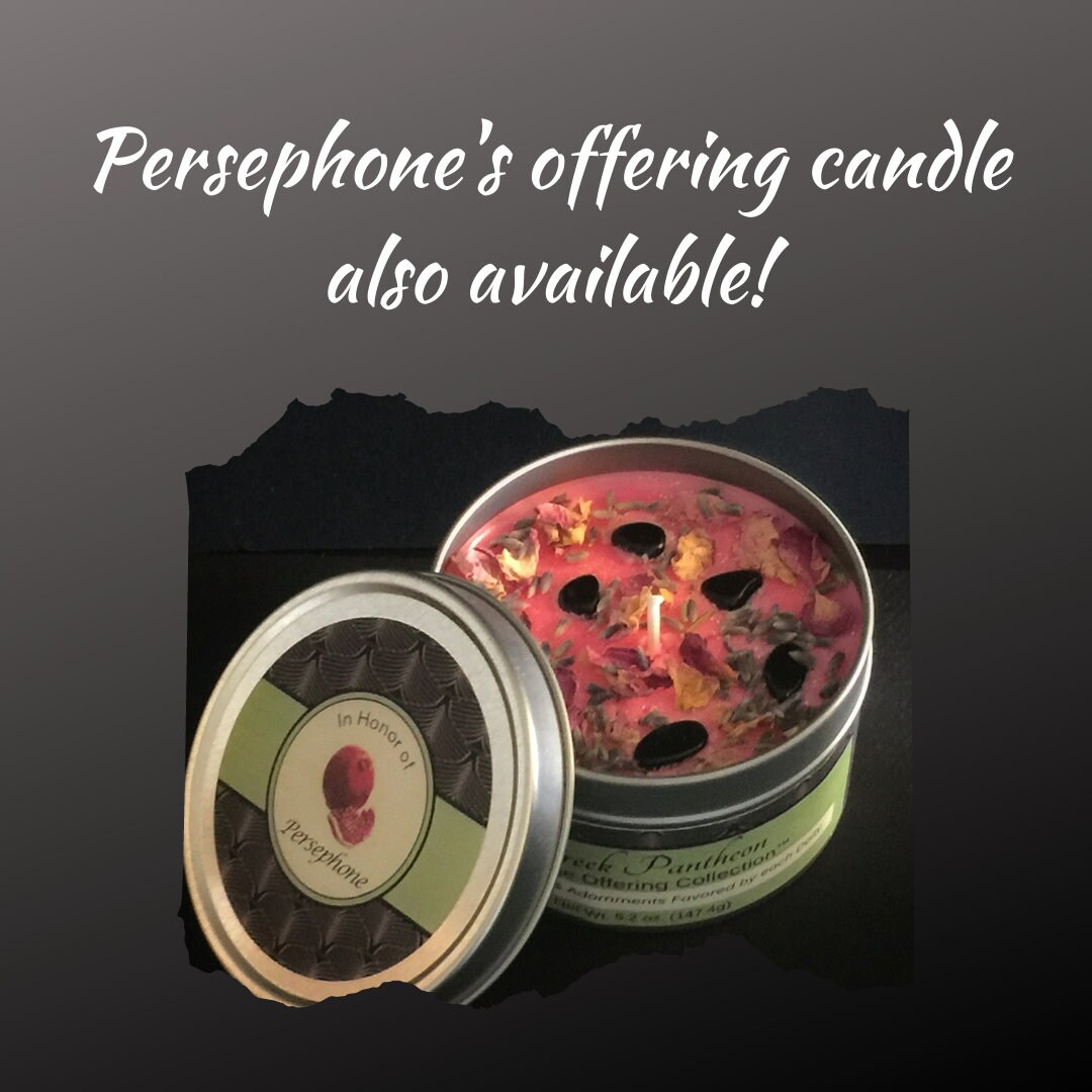 Hades Greek god offering candle Etsy