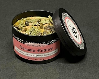 Leviathan Demonic Ritual Offering Candle for Altar Magic, Goetia Worship & Occult Ceremonies