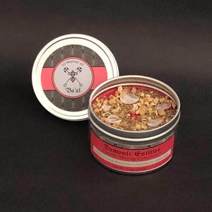 Ba&#39;al demonic ritual offering candle