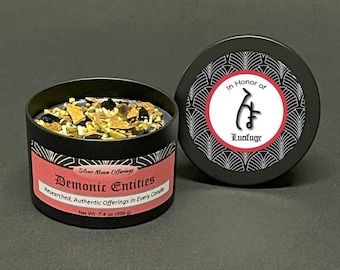 Lucifuge Demonic ritual offering candle