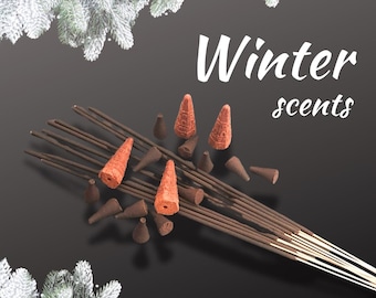 Winter scented incense | stick | cone | backflow