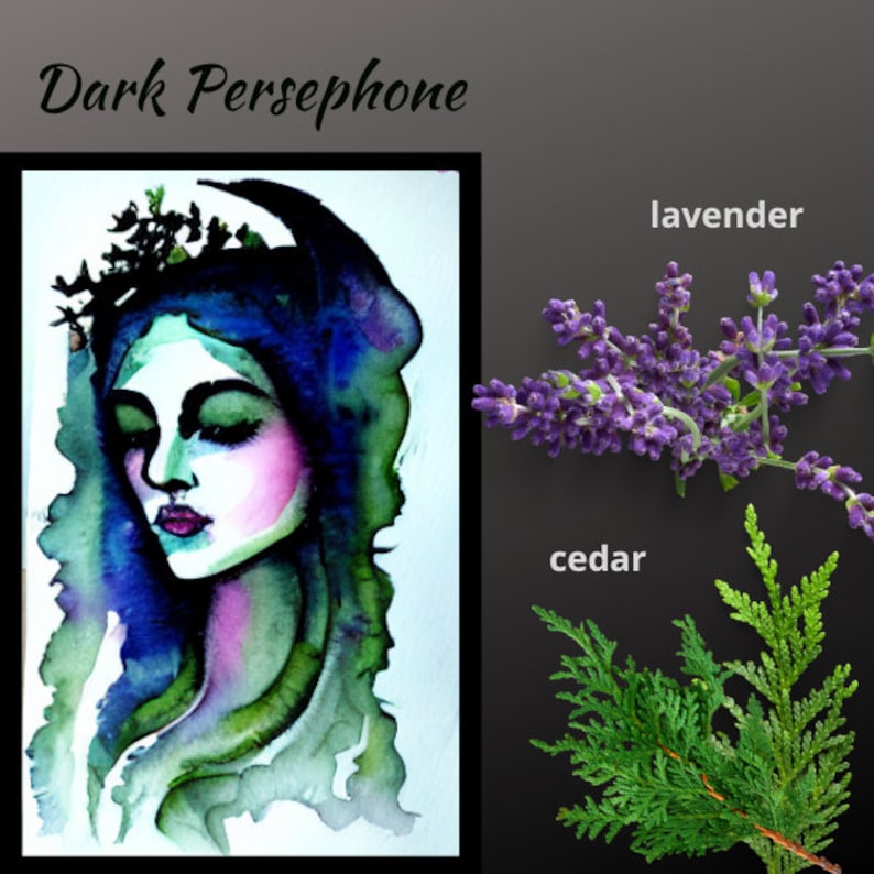 Incense Sticks, 11 Hand-dipped Dark Persephone