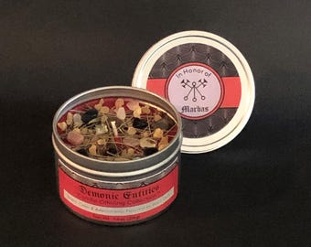 Marbas demonic offering candle