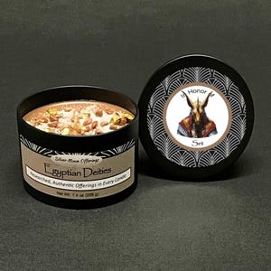 Set / Seth Egyptian deity ritual offering candle