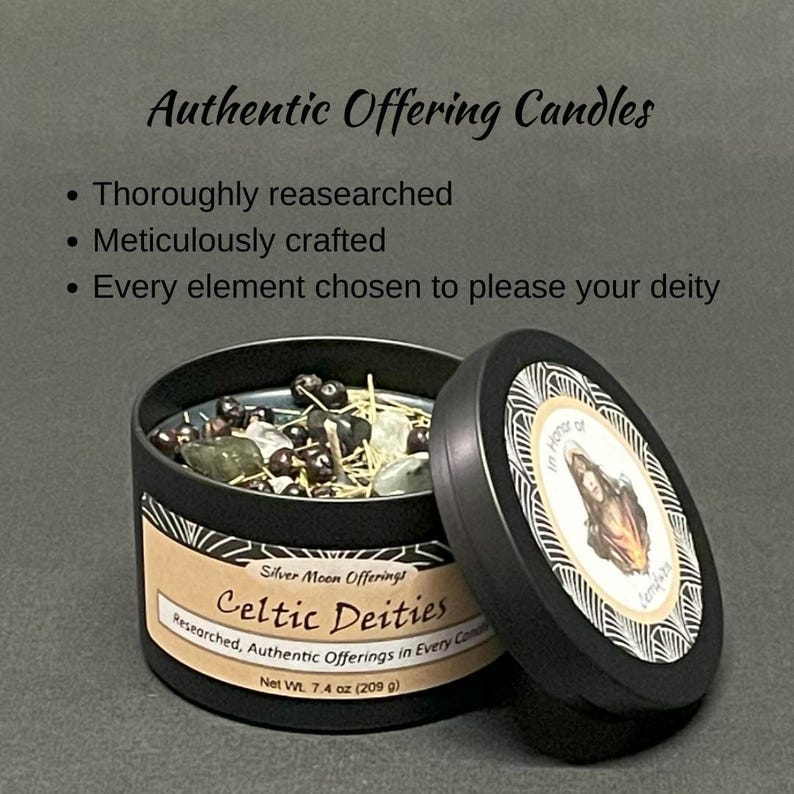 Celtic Ritual Offering Cerridwen Celtic Goddess Ritual Offering Candle - Etsy