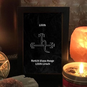 Lilith Sigil Print with Enn: Altar Art (Digital Download, 5 Sizes)