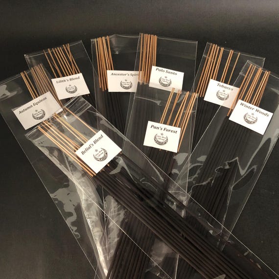 Hand-Dipped 11-Inch Incense Sticks: Unique Blended Scents for Aromatherapy, Meditation, and Home Fragrance