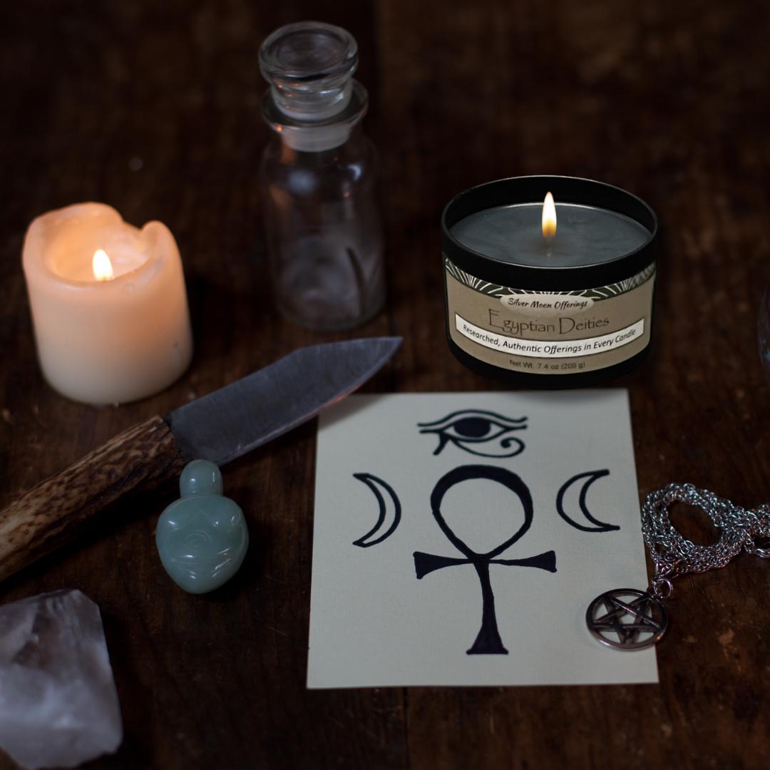 Thoth Ritual Thoth Egyptian God Ritual Offering Candle - Etsy