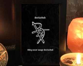 Beelzebub Sigil und Enn, 5 Größen Digitaldrucke download