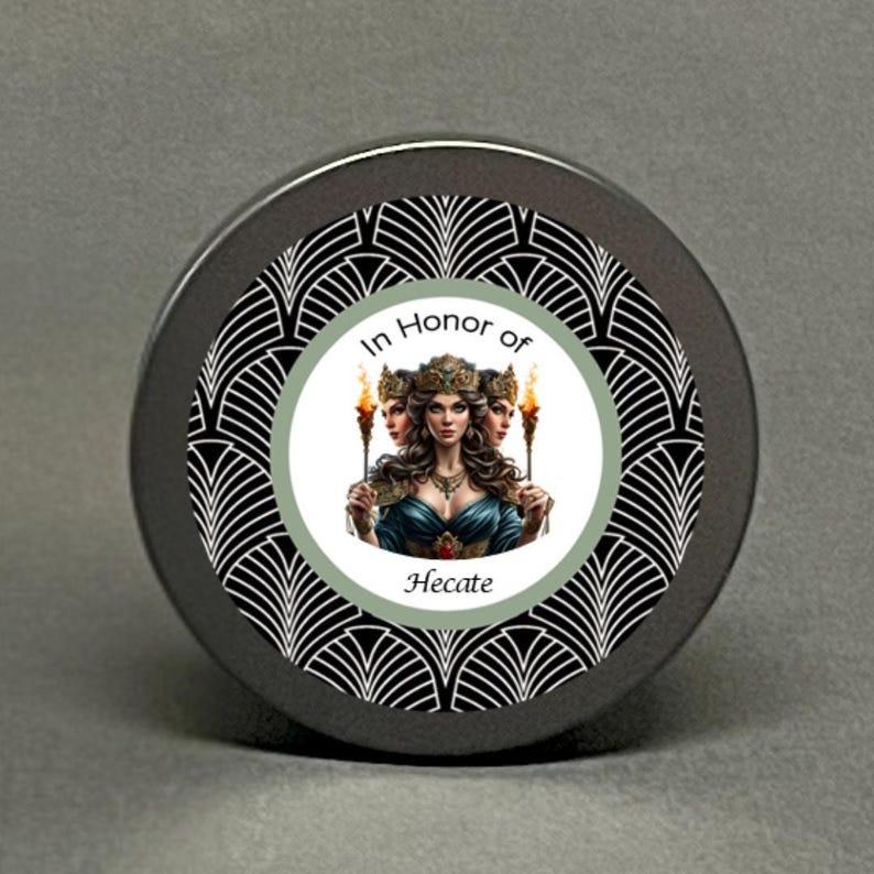 Hecate, Hekate pagan goddess ritual offering candle image 2