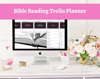 Bible Reading Tracker, Trello Template (Digital)