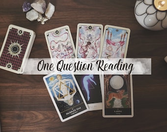 Lecture de tarot en une question | 10 minutes minimum | Format vidéo