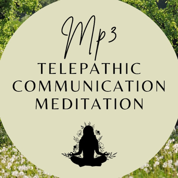 Telepathic Communication Guided Meditation MP3