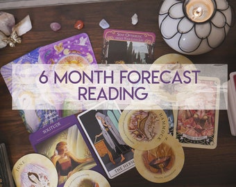 6 Month Forecast | 40 Minute Minimum | Tarot & Oracle Reading