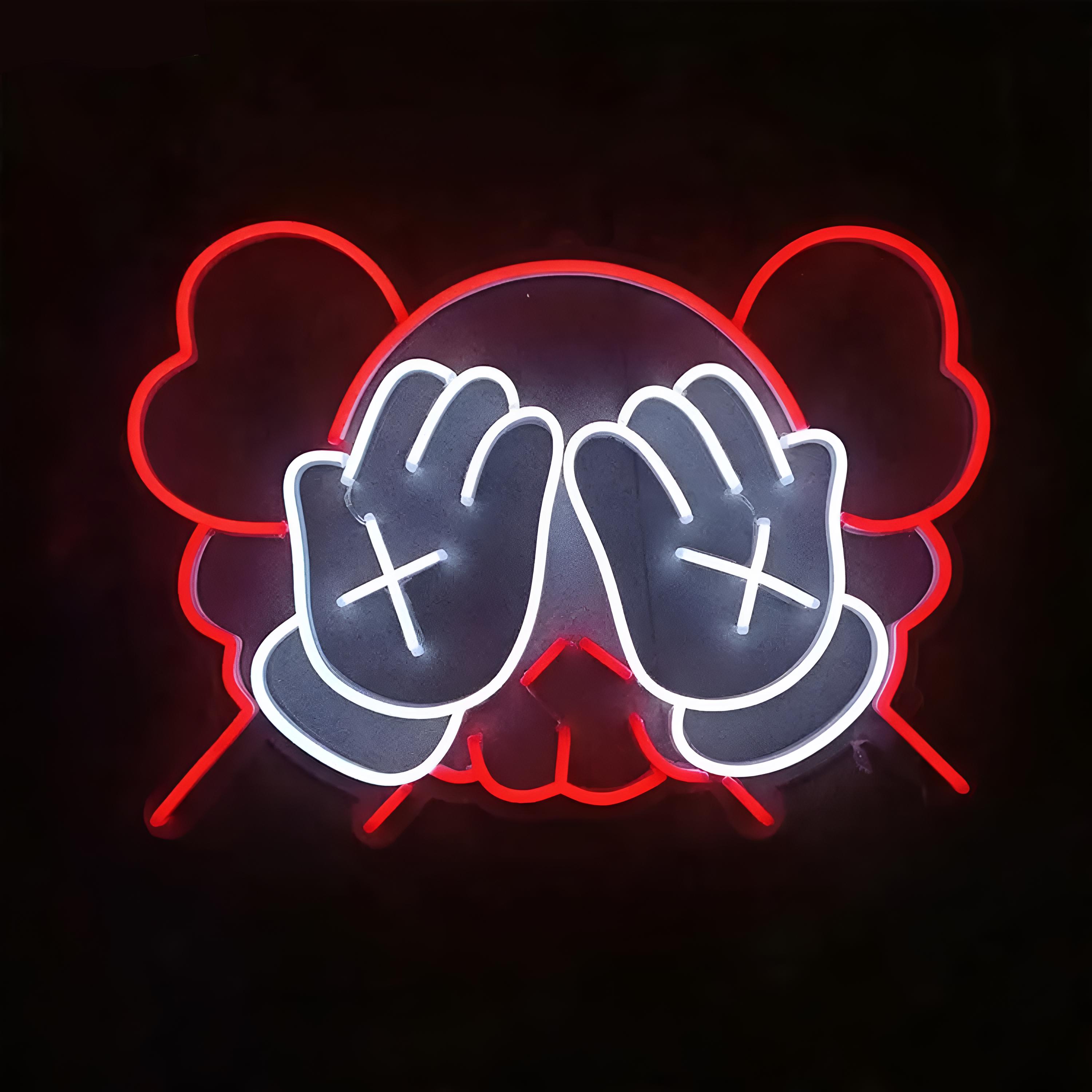 🛒 Kaws Neon Sign Made With Led - Fan Art – Neon Factory