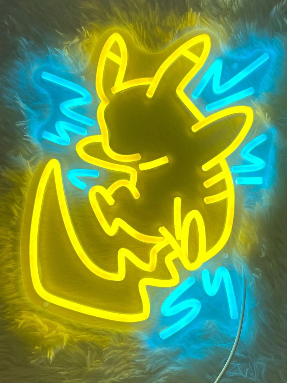 Pikachu Neon Sign | Pokemon Neon Sign | Anime Neon Sign | Neon Light | Led Neon Sign | Animal Neon Sign | Teen Neon Sign | Neon Light Bespoketshirt Collections