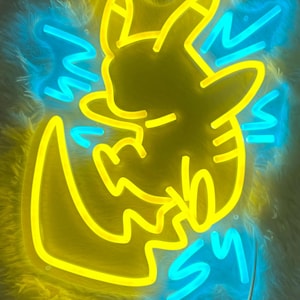 Pikachu led neon - Etsy 日本