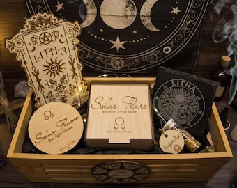 Solstice Radiance litha sabbat gift/altar box