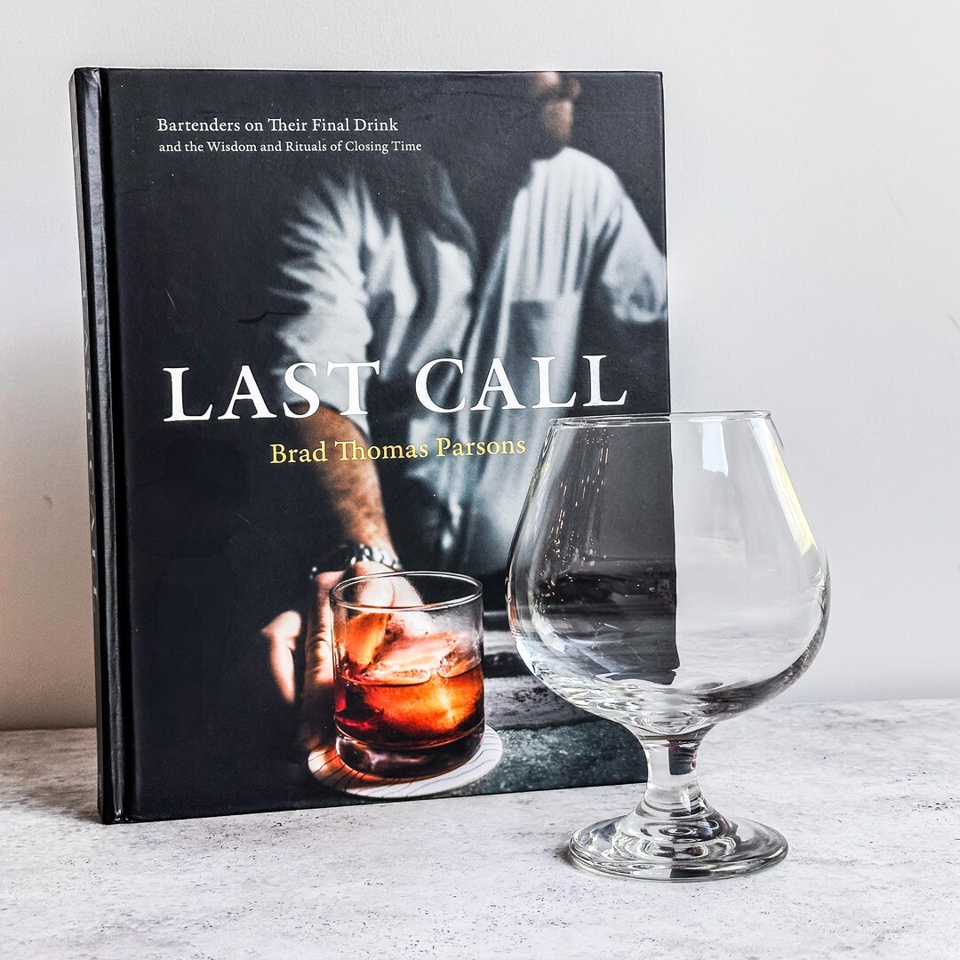 Bar Gift Pack Last Call Cocktail Book and Oversized Cocktail