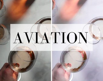 Presets de cóctel clásicos: ajuste preestablecido de aviación lightroom mobile y de escritorio