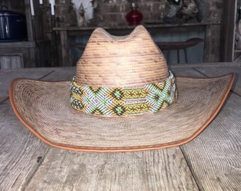 Palm Leaf Cowboy Hat - Etsy