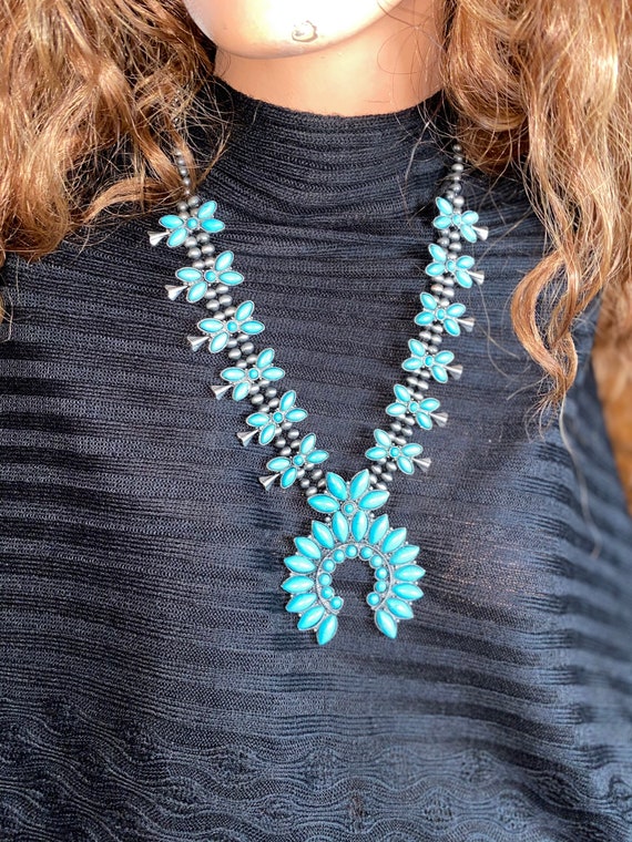Faux squash hot sale blossom necklace
