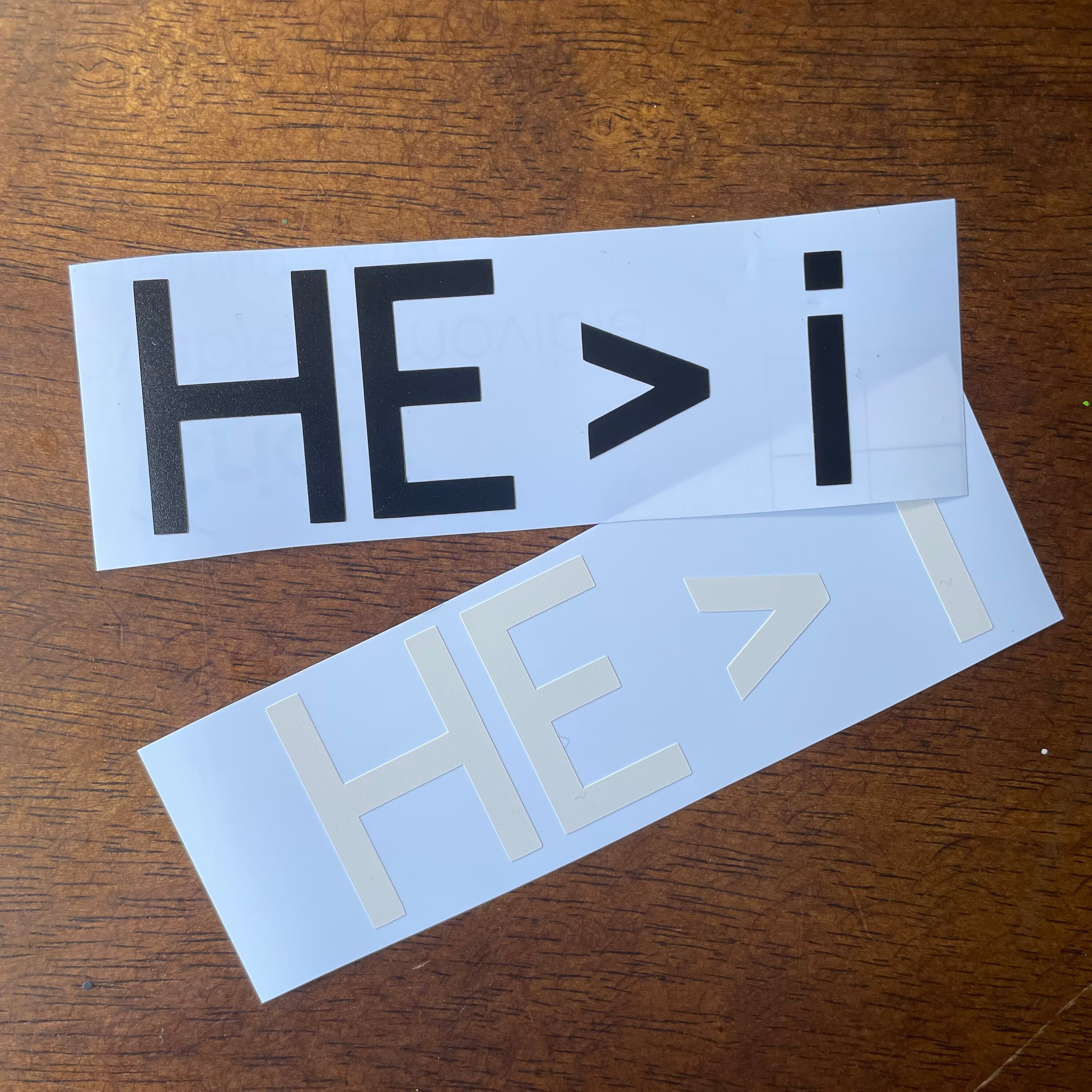 HE i Stickers Etsy