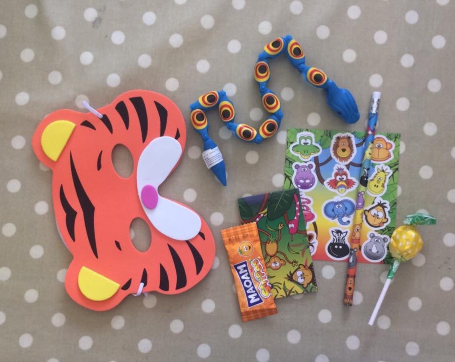 Party Bags Animal Theme Etsy UK