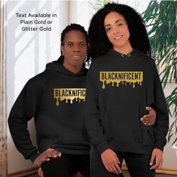 BLACKNIFICENT Hoodie african American Hoodie Black History Month Hoodie Black Hoodie Brown Skin Girl Black Pride Hoodie Gift Etsy