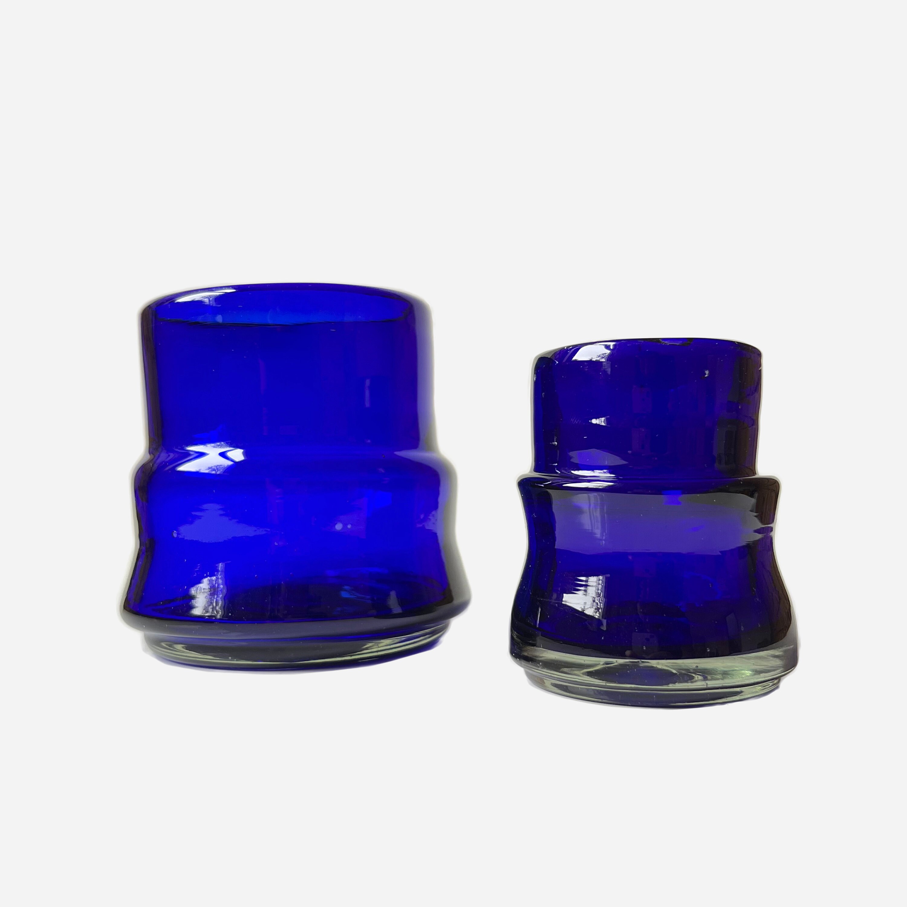 8 Mezcal Glasses Tequileros Hand Blown Recycled Glass Etsy