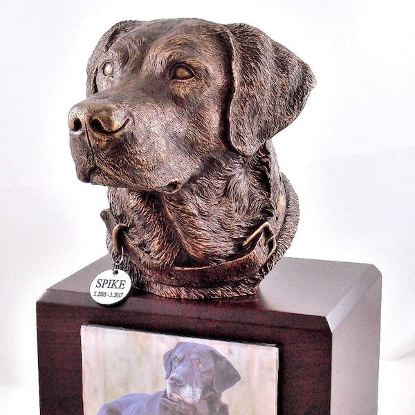 Labrador Retriever Dog Memorial Urn