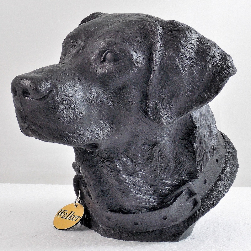 Black Lab Statue Custom - Etsy