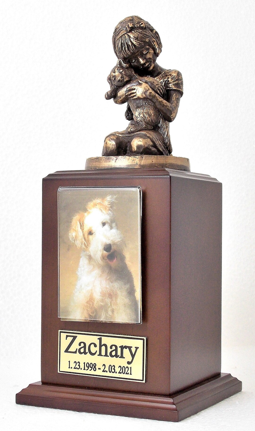 Dog Memorial Urn Etsy