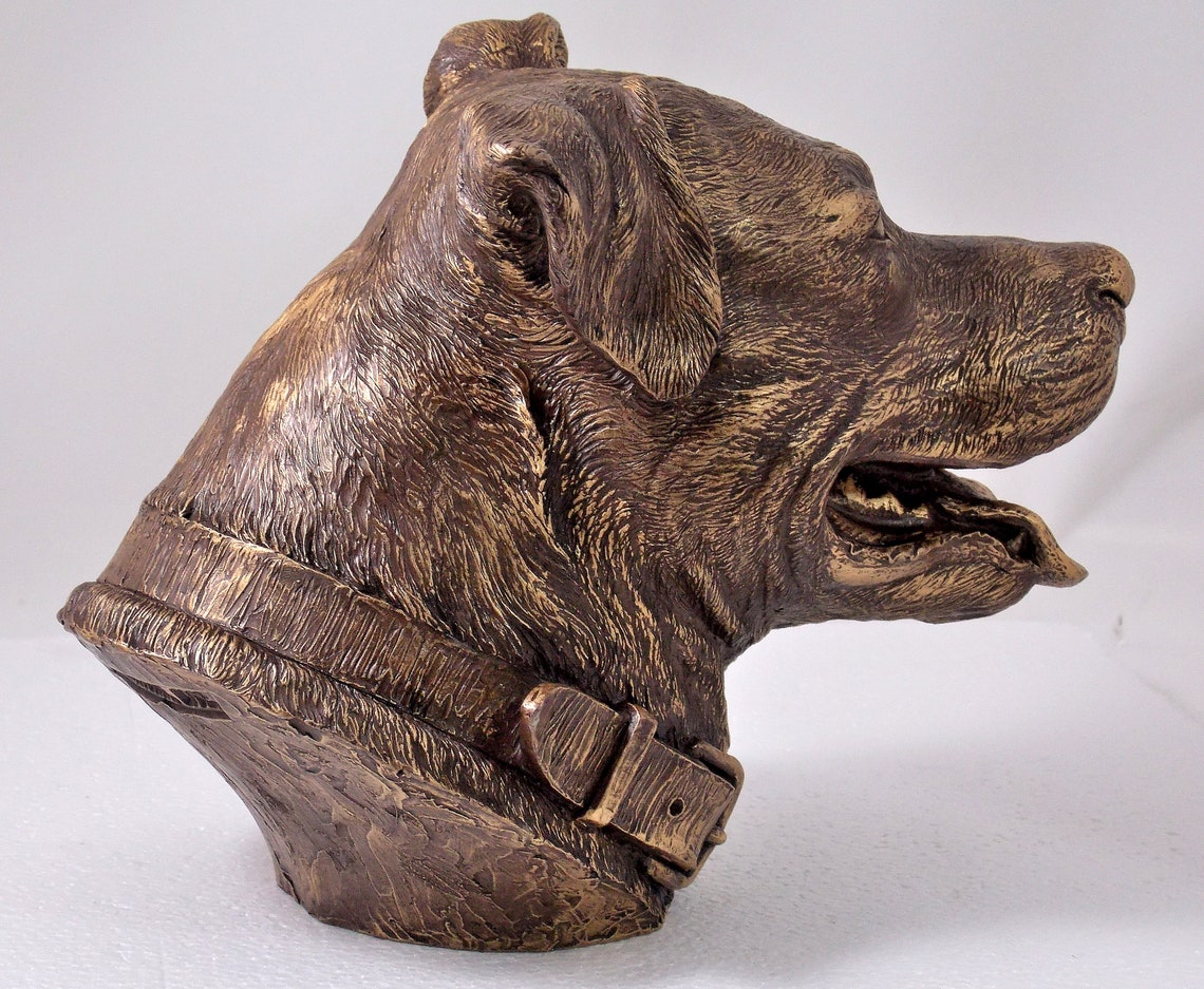Pitbull Dog Memorial Urn Etsy